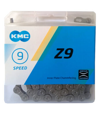 cadena kmc z9 - Cadena KMC Z9 1/2X11/128X116 9 Vel. Gris.