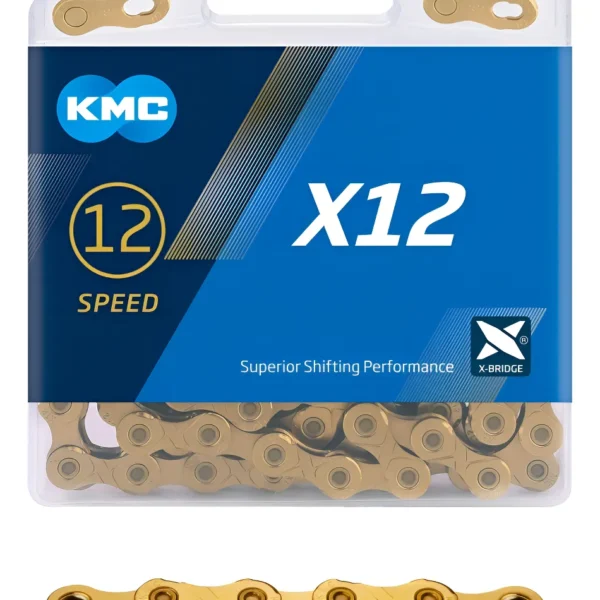 Cadena Bicicleta 12v KMC X12 TI GOLD | Bike Gear Chile